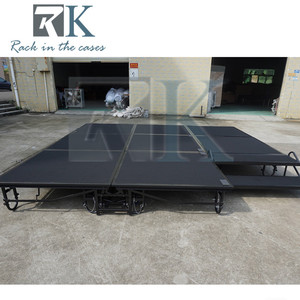 Plataforma de Escenario Portátil a Precio de Fábrica, Escenario de Acero Plegable para Conciertos y Bodas - Product Image 4