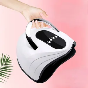 SUNS9 120W UV LED Nail <b>Lamp</b> Plastic Dryer for Gel Polish Fast Curing 15W Power for Nail Art at Home - Product Image 6