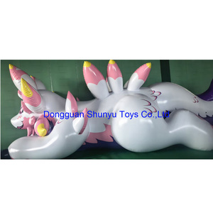 Giocattoli Gonfiabili Personalizzati Shunyu in PVC Morbido a Forma di Volpe Soffice con Suono - Product Image 6