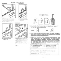 Outil universel de déverrouillage de voiture, déverrouillage d'urgence, ouverture de porte, outils spéciaux de réparation de voiture, outils d'entretien de porte, 9 pièces/ensemble