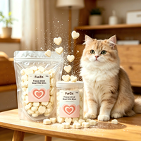 Friandises personnalisables pour chats et chiens au lait de chèvre lyophilisé, riches en protéines, pour une nutrition optimale et un récompense interactif