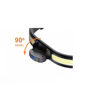 90 ° girevole lampada frontale a LED ricaricabile <span class=keywords><strong>solare</strong></span> con luce COB per campeggio all'aperto pesca di emergenza luce - Product Image 4