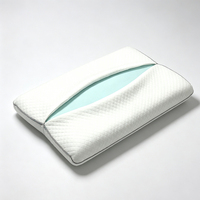 Oreiller ergonomique moderne en mousse à mémoire de forme déchiquetée, doux et réglable, écologique et non toxique, idéal pour les enfants, pour la maison et l'hôtel – Vente chaude