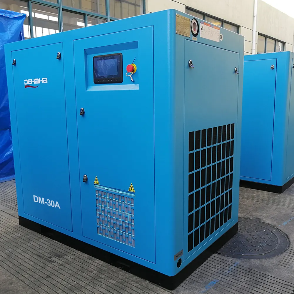 30hp 22kW 8 ~ 13bar Roterende Schroef Compressor Machine Fabriek Compresor De Aire Voor Verkoop