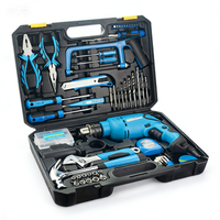Ensemble complet d'outils multifonctionnels manuels pour l'entretien de la quincaillerie et de l'électricité, personnalisable OEM