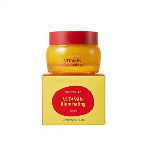 Vitamin C Niacinamide Ceramide Face Moisturizer Brightening Dark Spot <strong>Treatment</strong> Hydrating Skin Barrier Repair Cream for Dry Skin - Product Image 1