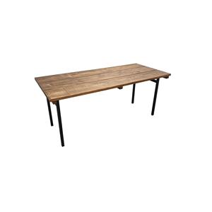 Tavolo in tavole di ponteggio in abete/peccio, 180 o 240 cm - Product Image 1