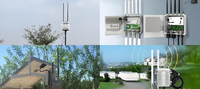 Antenne omnidirectionnelle 5G à longue portée en fibre de verre, étanche pour extérieur, en fibre de verre pour station de base et passerelle 5G