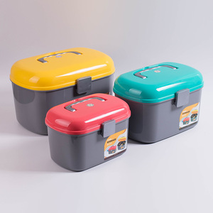 Icen B86 boîte d'entretien d'électricien Portable multifonctionnelle en acier-plastique boîte de rangement de boîte à outils de matériel ménager - Product Image 4