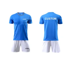 New Custom High Quality Men's Football Kits Jersey Set Team Club Soccer Wear Football Soccer Jersey Soccer Uniforms Sets