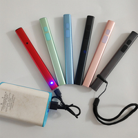 Puntero Láser Potente, Luz Láser Verde de Largo Alcance, Recargable por USB Tipo-C, Puntero Láser Rojo