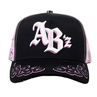 Casquette de baseball incurvée brodée en tissu suédé PVC 6 panneaux réglable, style hip-hop tendance, collection 2026, lettres, toutes saisons