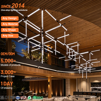 Vente d'usine Pendentif En Verre Lumière Villa Restaurant Clubhouse Éclairage Décoratif À La Maison Led Lustre