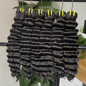 Yiwigs 10-30 inch Trinh Nữ tự nhiên Việt Nam Trinh Nữ tóc con người nhà cung cấp sâu sóng bó - Product Image 1