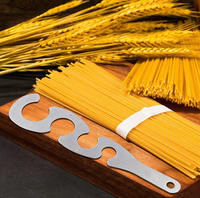 Cuillère doseuse à pâtes en acier inoxydable pour 4 portions, idéale pour la cuisson de nouilles, spaghetti et autres plats de restaurant occidental
