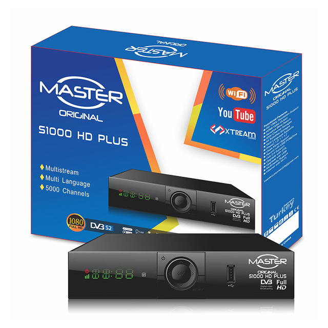 High-Definition DVB-s2 Satellite TV Set-Top Box Easy Operation with H.264 Features 12-Month Warranty
