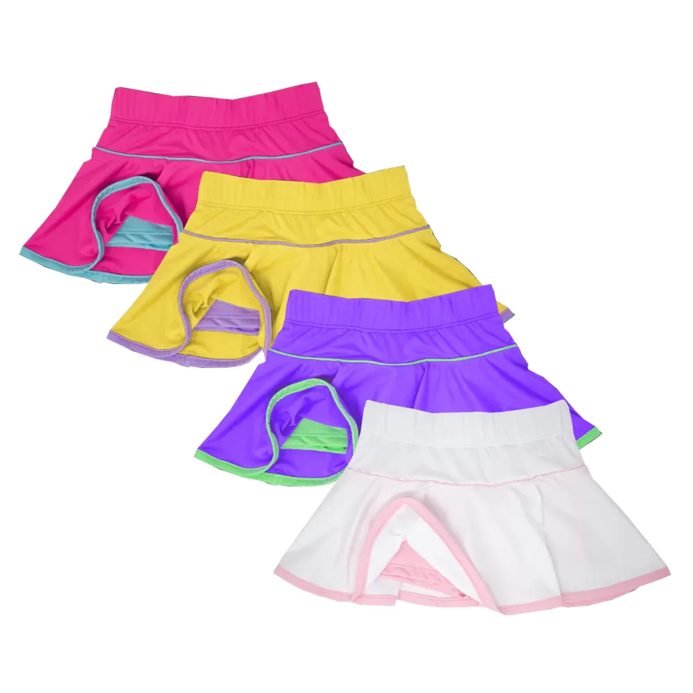 Zomer Atletisch Katoen Laycra Tennis Kids Meisjes Skort Training Jeugd Hardloopshorts Volwassen Yoga Tennisrokken