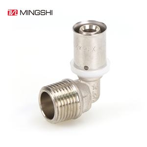 <span class=keywords><strong>Raccord</strong></span> de sertissage en laiton approuvé UME CSTB AENOR WRAS raccords de tuyauterie multicouches raccords de presse en laiton - Product Image 3