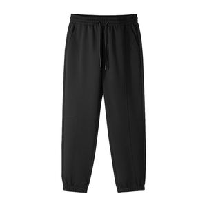 <span class=keywords><strong>Pantalon</strong></span> de survêtement pour homme 2026, brodé et à empiècements, design premium à fentes, confortable, chaud et décontracté - Product Image 2