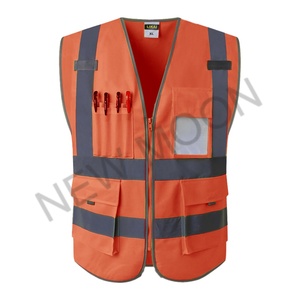 Customized Reflective Vest Safety Vest <b>Worker</b> Reflective Clothing Traffic Construction <b>Clothes</b> Fluorescent Site Clothing - Product Image 5