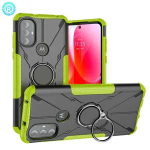 Nouvelle coque de téléphone antichoc pour Motorola G Power avec anneau métallique TPU PC housse de Protection haute qualité 2023