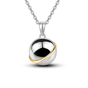 Collier personnalisé en acier inoxydable avec pendentif Cendres de planète et chaîne en bambou pour chats et chiens, collection de dents en flacon creux - Product Image 5