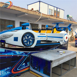 Nuevo Modelo Moderno de Juego de Parque de Atracciones: Coche Volador con Pista para Niños - Product Image 3