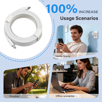 Câble de charge rapide USB C 240W Type C 3A, compatible avec MacBook Samsung, 140W 100W 65W 40W 20W, charge rapide PD QC pour téléphone et ordinateur portable
