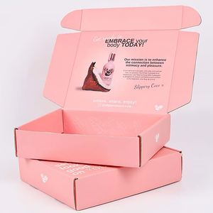 Boîte d'<span class=keywords><strong>emballage</strong></span> en papier personnalisée avec logo Vêtements Vêtements Chaussures Cadeau de marque à la mode Boîte postale de luxe personnalisée de haute qualité - Product Image 2
