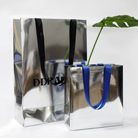 Sac en papier cadeau réutilisable de luxe promotionnel à impression personnalisée avec votre propre logo