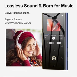 เครื่องเล่น MP3 MP4 แบบสั่งทำจากโรงงาน หน้าจอสัมผัสเต็มรูปแบบ ตัวเครื่องโลหะ รองรับวีดีโอ HD เพลง วิทยุ FM เครื่องบันทึกเสียง และอีบุ๊ค สำหรับนักเรียน - Product Image 3