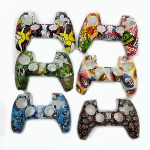 Colorful Controller Silicone Case Skin Protective Cover For PS5 Controller Case Skin