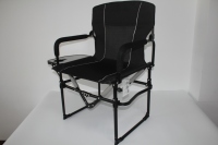 Chaise de réalisateur personnalisée de haute qualité, pliable facilement et à usage intensif, chaise pliante avec table d'appoint