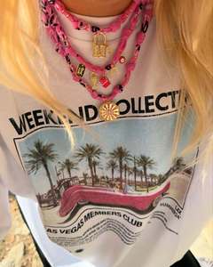 JS Trendy Luxury Scarf Necklace with Charms Custom Jewelry Pendant Bag Decor Keychain Accessories Bandana Choker for Women Gifts - Product Image 6