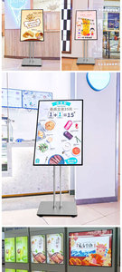 Boîte lumineuse LED en verre trempé de type tiroir, panneau <span class=keywords><strong>publicitaire</strong></span> lumineux, affiche/illustration/affichage de plats - Product Image 5