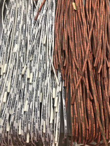 Cordon élastique personnalisé de 6 mm en nylon souple noir et blanc pour sacs, vêtements, chaussures, textiles de maison - Achat en gros - Product Image 3