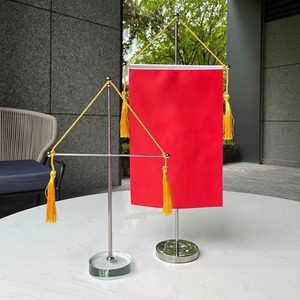 Mini scrivania telescopica asta di bandiera basamento asta di Base e supporto per accessori per l'home Office - Product Image 2