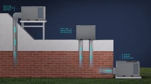 Unidad de Aire Acondicionado de Techo Hisense de 5 Toneladas con Bomba de Calor R32 17 SEER2, Diseño Compacto - Product Image 3