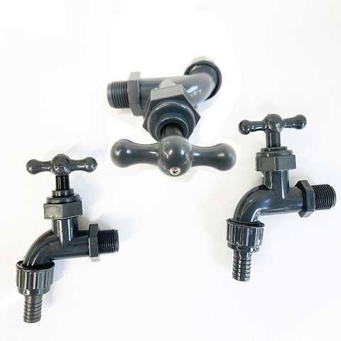 High Quality PVC Water Tap Low Price Plastic Faucet for Garden Pipe Fittings Product Category