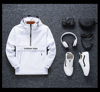 Max Sudaderas Ropa De Gimnasio – veste à capuche blanche pour homme, Streetwear, coupe-vent en polaire avec fermeture éclair