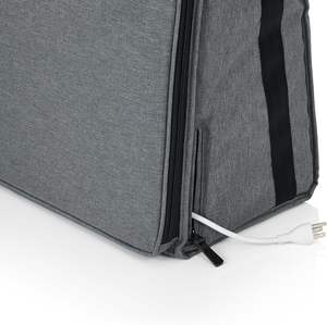 Muestra Gratuita de Bolsa de Transporte para Máquina de Oficina Negra, Bolsa de Transporte Plegable con Ruedas para Máquina de Coser - Product Image 4