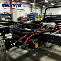 Câbles PVC/Nylon personnalisés BeiXing A00090 OEM, indice de protection IP66, pour automobiles, trottinettes électriques, motos, remorques de voiture et câblage informatique