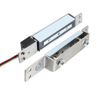 Serrure électromagnétique étroite intégrée 12VDC 1300KG à force d'aspiration avec temporisation réglable 0/3/6/9S et sortie de signal de verrouillage