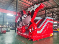 Château gonflable le plus vendu du fabricant de combinaison de toboggan de trampoline de saut gonflable de dessin animé de Mickey Mouse