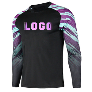 Conjunto de camisetas de portero de fútbol, alta calidad, sublimación, venta al por mayor, en relieve - Product Image 5