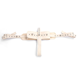 Cinturón Abdominal para Posición Acostada con Correa de Sujeción para Entrepierna, Correa de Cama para Personas Mayores, Equipo de Protección Anticaída de Cama, Guardra - Product Image 6