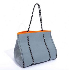Bolsa de Playa Grande de Neopreno Multiusos para Mujer con Bolsillo Interior con Cremallera - Product Image 5