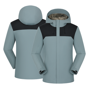 Stock d'usine et 3 jours d'expédition rapide hiver imperméable coupe-vent noir vers le bas coton randonnée ski - Product Image 4