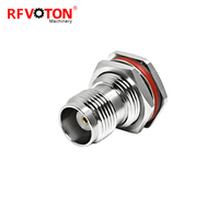 Adaptateur RF coaxial 50 Ohm TNC femelle traversant le panneau vers MCX mâle, vente en gros directe usine
