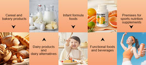 Poudre de protéines végétales AHUALYN, multivitamines, minéraux, pré-mélange, améliorant la nutrition, service OEM - Product Image 2